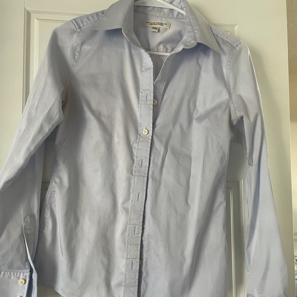Banana republic non-iron fitted shirt